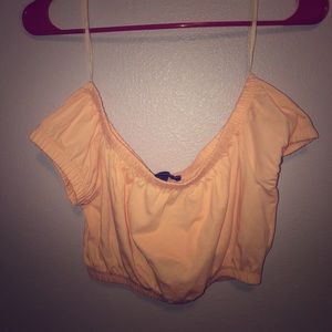 off the shoulder shirt